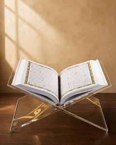 Soporte de Libros Acrílico Personalizado de Alta Calidad para Decoración del Hogar, Soporte de Lectura en Forma de X, Exhibidor de Libros Acrílico - Product Image 3