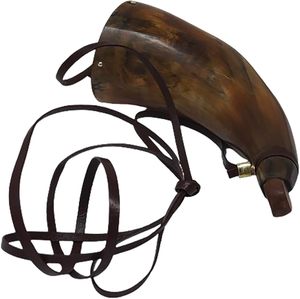 Poudre de corne de buffle naturelle artisanale de qualité supérieure pour accessoires d'armes à feu à poudre noire, chasse, bushcraft, design animalier - Product Image 2