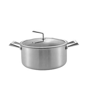 Ollas de aluminio para sopa y caldos, olla multiusos de aluminio para salsa y leche - Product Image 4