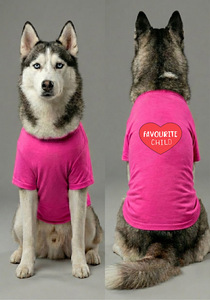 T-shirt pour chien en coton premium à col rond de couleur rose, doux, confortable et respirant, vêtements pour animaux de compagnie adaptés aux petits, moyens et grands chiens - Product Image 2