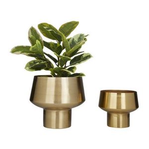 Jardinière décorative d'extérieur, fournitures de jardin, jardinière en métal finition brillante, design personnalisé, jardinière de sol pour la maison et le jardin - Product Image 1