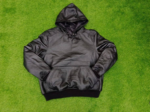Sudadera con Capucha Personalizada para Hombre, 100% Poliéster, con Cierre, Estilo Casual, Resistente al Viento, Corte Holgado, Tejido de Punto para Invierno, Premium OEM - Product Image 5