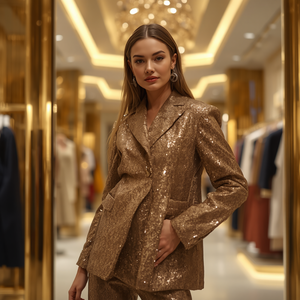 เสื้อผ้าแฟชั่นผู้หญิงปี 2026 ชุดลำลองทันสมัย เสื้อผ้าสตรีสวยหรู มีสไตล์ รับผลิตแบบ OEM ขายส่ง - Product Image 3