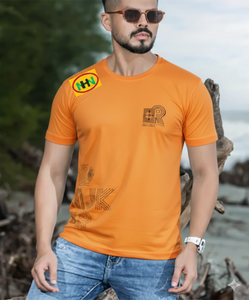 เสื้อยืดผู้ชาย พิมพ์ลาย ผ้าฝ้าย 100% แบรนด์สั่งทำ แขนสั้น บริการ OEM ผ้าถัก BD ย้อมสีพื้น แห้งเร็ว ระบายอากาศได้ดี - Product Image 4