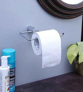 Modern Wall Mounted Metal <b>Toilet</b> <b>Paper</b> <b>Holder</b> With Cover Stainless Steel Tissue <b>Toilet</b> Roll <b>Holder</b> use - Product Image 2