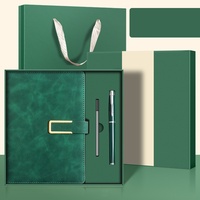 Ensemble de carnets d'affaires de luxe avancés, 5 tailles, papier cousu de luxe, personnalisé, cadeau promotionnel d'entreprise pour la Fête des Pères