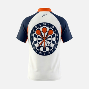 Maillot de fléchettes personnalisé avec impression par sublimation et poche - Product Image 2