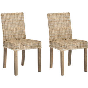 <b>Set</b> <b>of</b> <b>2</b> Upholstered Parsons Dining <b>Chairs</b> <b>Accent</b> <b>Chairs</b> for Home Decor - Product Image 1
