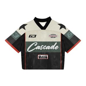 เสื้อผ้าสตรีทแวร์แบบสั่งทำพิเศษสำหรับผู้ชาย เสื้อเจอร์ซีย์ฟุตบอล บาสเก็ตบอล ซอคเกอร์ ต้านเชื้อแบคทีเรีย แห้งเร็ว พิมพ์ลาย ทรงบ็อกซี่ โอเวอร์ไซส์ - Product Image 4