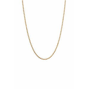 Collar de Cadena con Cuentas Lisas Revalia, Joyería de Uso Diario para Mujer - Product Image 1