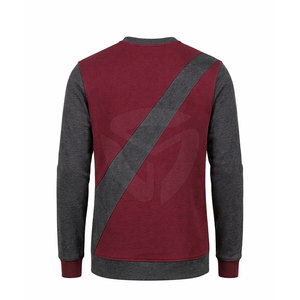 Sudadera de algodón mezclado para hombre, estilo casual con hombros caídos, ideal para ropa urbana y un look informal. - Product Image 5