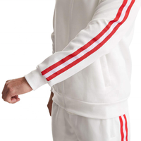 Ensemble sweat-shirt de gym personnalisé, jogging, tenue de sport à capuche pour hommes, tenue zippée, vêtements de sport respirants de haute qualité, survêtement pour hommes