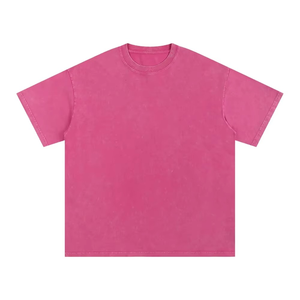 Camisetas Lisas con Lavado Ácido, 100% Algodón de Alta Calidad, 260 g/m², Estilo Oversize Vintage, para Hombre, Venta al por Mayor - Product Image 6