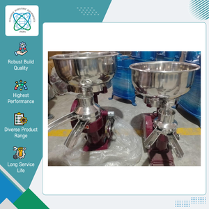 Separador de Crema de Acero Inoxidable de Alta Calidad y Ecológico, con Capacidad de Producción de 325 LPH, Accionamiento Manual y Eléctrico para Uso Lácteo - Product Image 2