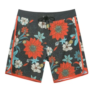 Short de bain extensible en coton pour homme, collection été 2026, design personnalisé - Product Image 3