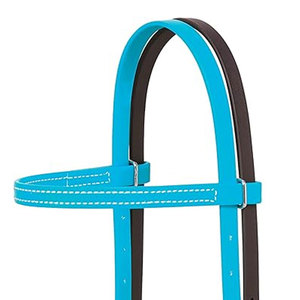 Brida para Caballo de Cuero Vacuno Genuino de Primera Calidad, Estilo Inglés, Nueva, con Acolchado Suave - Product Image 4