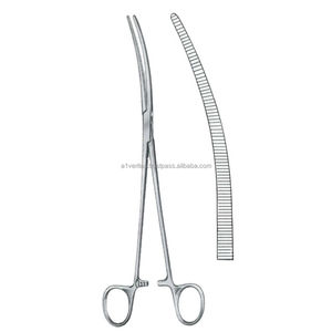Pinces à artères Crafoord A-1 VERITAS de qualité supérieure, 24 cm, en acier inoxydable, instruments chirurgicaux manuels réutilisables |   Porte-aiguille CE - Product Image 3