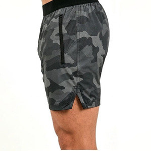Nueva llegada, top holgado y cómodo, tela jersey premium, corte moderno, tendencias de ropa masculina, atlético, logotipo y diseño personalizados, pantalones cortos de camuflaje. - Product Image 5