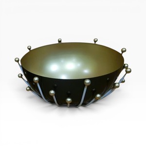 Bol à chocolat rond décoratif en argent avec base en forme de branche d'arbre, accessoires pour chocolat personnalisables, tailles personnalisées, couleur disponible - Product Image 6