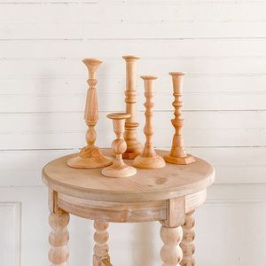 Porte-bougie en bois exclusif fait main pour collections d'ameublement haut de gamme et sélection de cadeaux uniques - Product Image 2