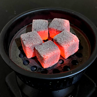 A Taste of Paradise Briquettes de charbon de coco de qualité supérieure pour des moments de chicha inoubliables et de riches arômes de narguilé