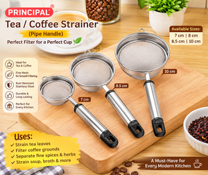 All-Purpose Eco-Friendly Stainless Steel Fine Mesh Strainers <b>Set</b> Home and Professional Use Sieve - Product Image 3