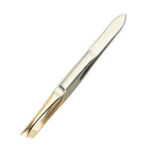 Pince à épiler professionnelle colorée en gros, pinces à sourcils personnalisées en acier inoxydable, ciseaux à sourcils - Product Image 2