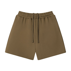 Shorts en molleton 100 % coton de haute qualité, effet délavé vintage, style French Terry, pour homme, prix raisonnable - Product Image 4