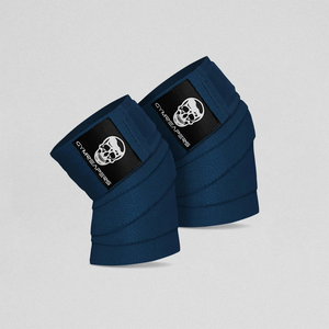 Rodilleras Elásticas de Compresión Resistentes Antideslizantes de Spandex/Poliéster para Levantamiento de Pesas, Sentadillas, Peso Muerto y Gimnasio - Product Image 4