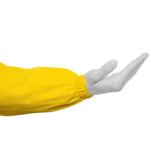 Traje de Apicultura de Protección Corporal Completa, Amarillo, Tejido Resistente, Diseño a Prueba de Picaduras, Traje Profesional para Apicultores - Product Image 4