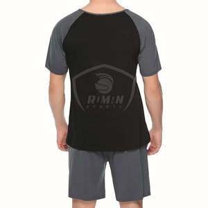 Ensemble T-shirt et short pour homme, toutes tailles disponibles, léger, confortable, respirant, vêtements décontractés - Product Image 6