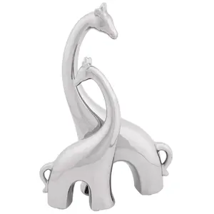 Estatua de Animal de Metal Hecha a Mano Creativa para Decoración Contemporánea del Hogar, Decoración Rústica para Bodas, Impresión Zahid Exports, Estilo Chino Moderno - Product Image 2