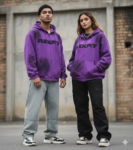 Sweats à capuche vintage délavés à l'acide, les plus demandés par les clients, nouveaux modèles en gros, streetwear, les plus vendus, avec logo sérigraphié et fermeture éclair - Product Image 1