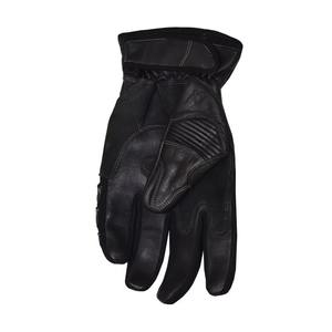 Gants de moto en cuir véritable confortables et personnalisés - Gants d'entraînement respirants à écran tactile pour le sport, à doigts complets avec fermeture auto-agrippante - Product Image 4