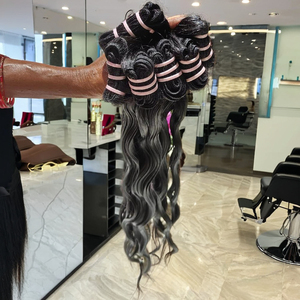 Extensiones de Cabello Humano Indio de Lujo, Trama Doble, 100% Virgen Remy, Sin Procesar, Cutícula Alineada, Cabello de Primera Calidad - Product Image 1