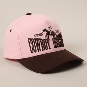 Casquettes de baseball 5 panneaux en coton brossé 100% fabriquées au Pakistan, broderie 3D personnalisée, casquette structurée pour homme, vente en gros - Product Image 3