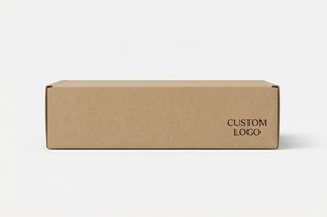 Custom Rigid <b>Kraft</b> Paper Slotted <b>Box</b> for 12 Beverage Cans Rectangle Recyclable Packaging with Sponge Liner - Product Image 6