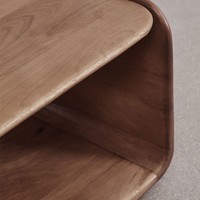 Tables gigognes carrées Vandana Terra Vesta en bois de manguier