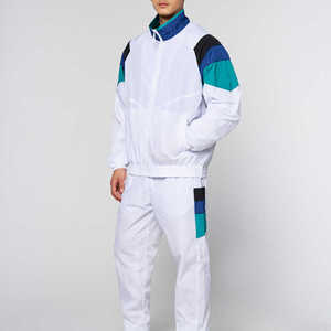 Fashionable Design Custom Logo <b>Nylon</b> Windbreaker Tracksuit <b>Joggers</b> Pants Windbreaker Set 100% <b>Nylon</b> - Product Image 2