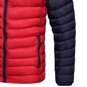 Chaqueta de Lona para Hombre con Cuello Alto, Impermeable, con Capucha, Corte Ajustado, de Alta Calidad, Antiarrugas, Diseño Moderno y a la Moda, Precio Razonable - Product Image 4
