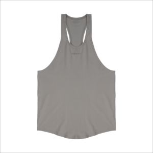 IOTA SPORTS Gym Tank Tops <b>for</b> <b>Men</b> Custom Logo Screen Printed 100% Cotton Jersey 180GSM Lightweight Breathable Gym <b>Singlets</b> - Product Image 4