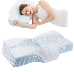 Almohada de cama de mariposa de lujo ligera de gama alta con Diseño de Contorno transpirable adecuado para dormir - Product Image 1