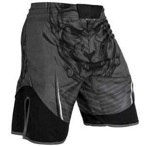 Nuevos Shorts de MMA Cómodos y Duraderos con Estampado por Transferencia de Calor, Unisex, Ligeros, de Secado Rápido y Transpirables para Artes Marciales - Product Image 4