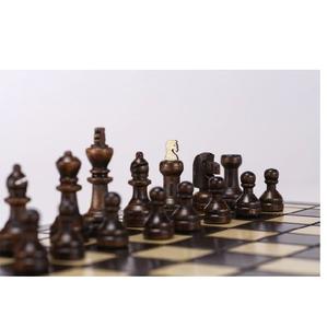 Juego de Ajedrez de Madera Artesanal de 21 Pulgadas con Tablero Plegable y Piezas de Madera Staunton, Juego de Ajedrez Internacional para Viajes - Product Image 3