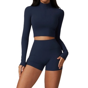 Women's Yoga Bra Gym Set Breathable and Comfortable Sports Bra with Tight Fitting Workout Clothes Solid Pattern - Product Image 6