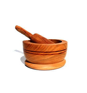 ครกไม้บดสมุนไพรและเครื่องเทศได้ง่าย ใช้เป็นของขวัญขึ้นบ้านใหม่ได้ - Product Image 5