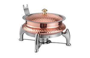 Top Chafing Dish cuisson en acier inoxydable noir chauffe-plats ensemble buffet chauffe-plats en acier inoxydable combo chauffe-plats - Product Image 5