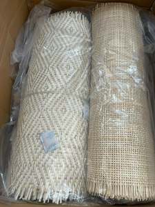 Malla de Ratán Natural Ecológica de Tejido Cerrado para Muebles, Material a Granel al por Mayor, Fabricante de Vietnam - Product Image 2
