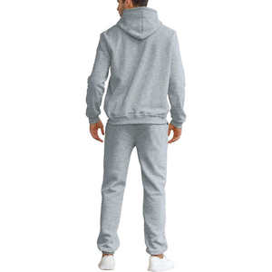 Ensemble de survêtement pour homme, qualité supérieure, design personnalisé, style streetwear, vente en gros, tendance 2026, survêtement unisexe en molleton technique avec capuche - Product Image 2