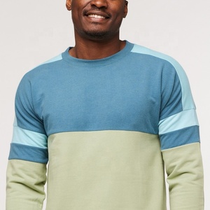 Sweat-shirt à col rond surdimensionné pour homme, 380 GSM, mélange de coton, décontracté, pull d'hiver, style streetwear, fournisseur d'usine OEM personnalisé - Product Image 3